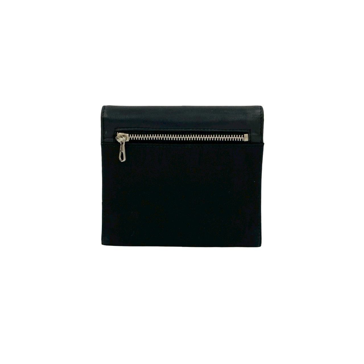 Prada Prada Prada Tessuto Leather Bifold Wallet Leather Short Wallet Size ONE SIZE - 3 Thumbnail