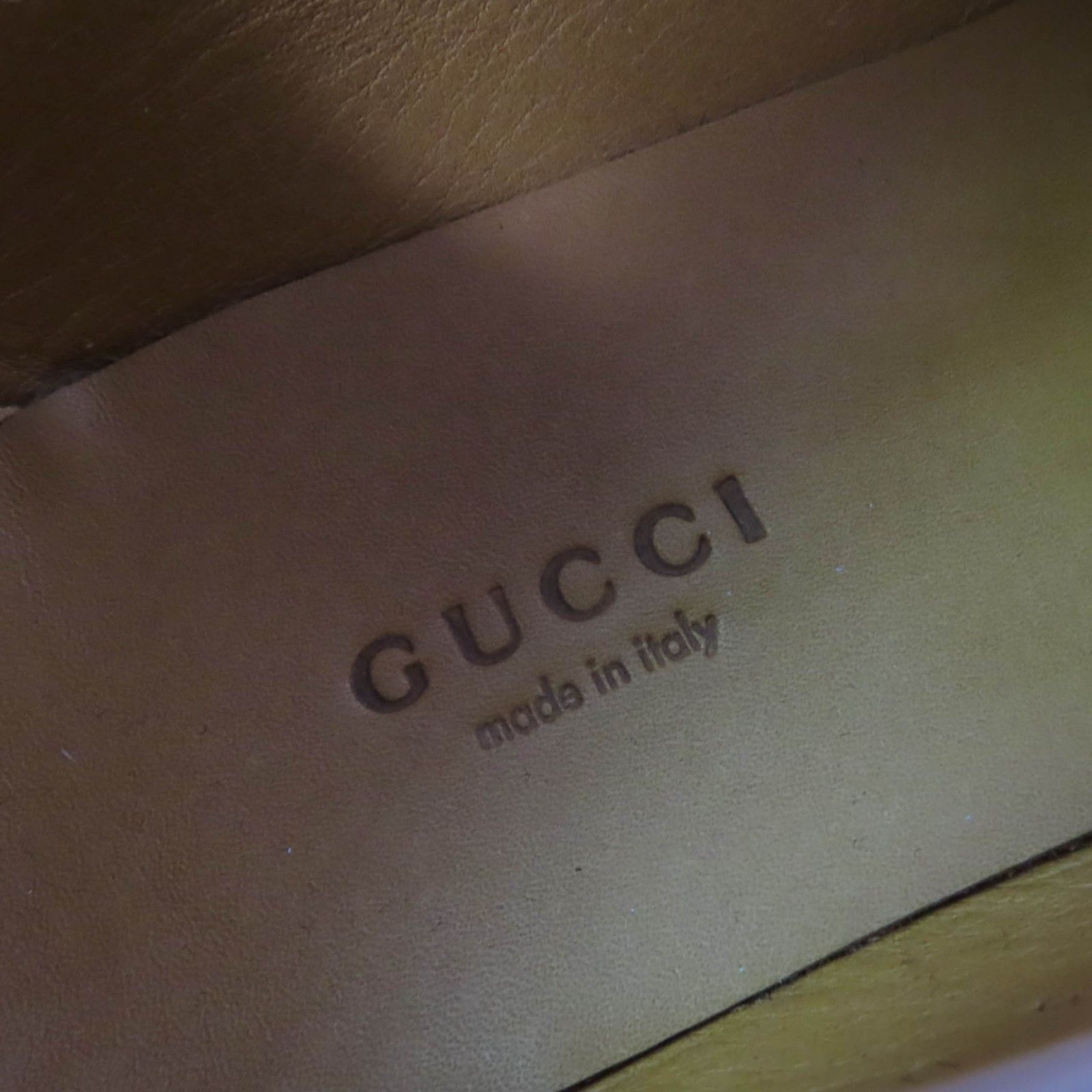 Gucci Gucci Gucci Interlocking G Leather Loafers Leather Shoes 738676 Size ONE SIZE - 10 Thumbnail