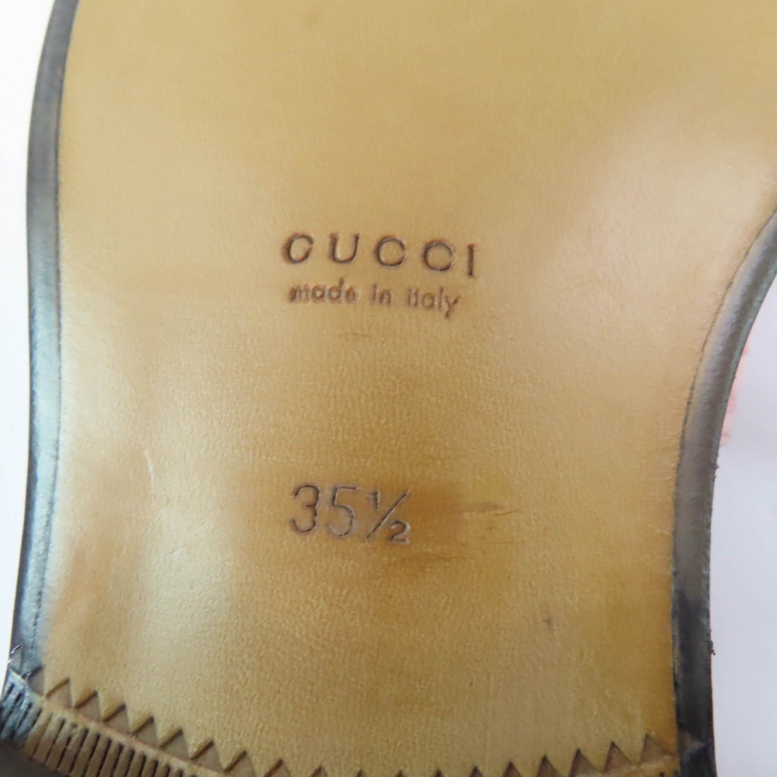 Gucci Gucci Gucci Interlocking G Leather Loafers Leather Shoes 738676 Size ONE SIZE - 12 Thumbnail