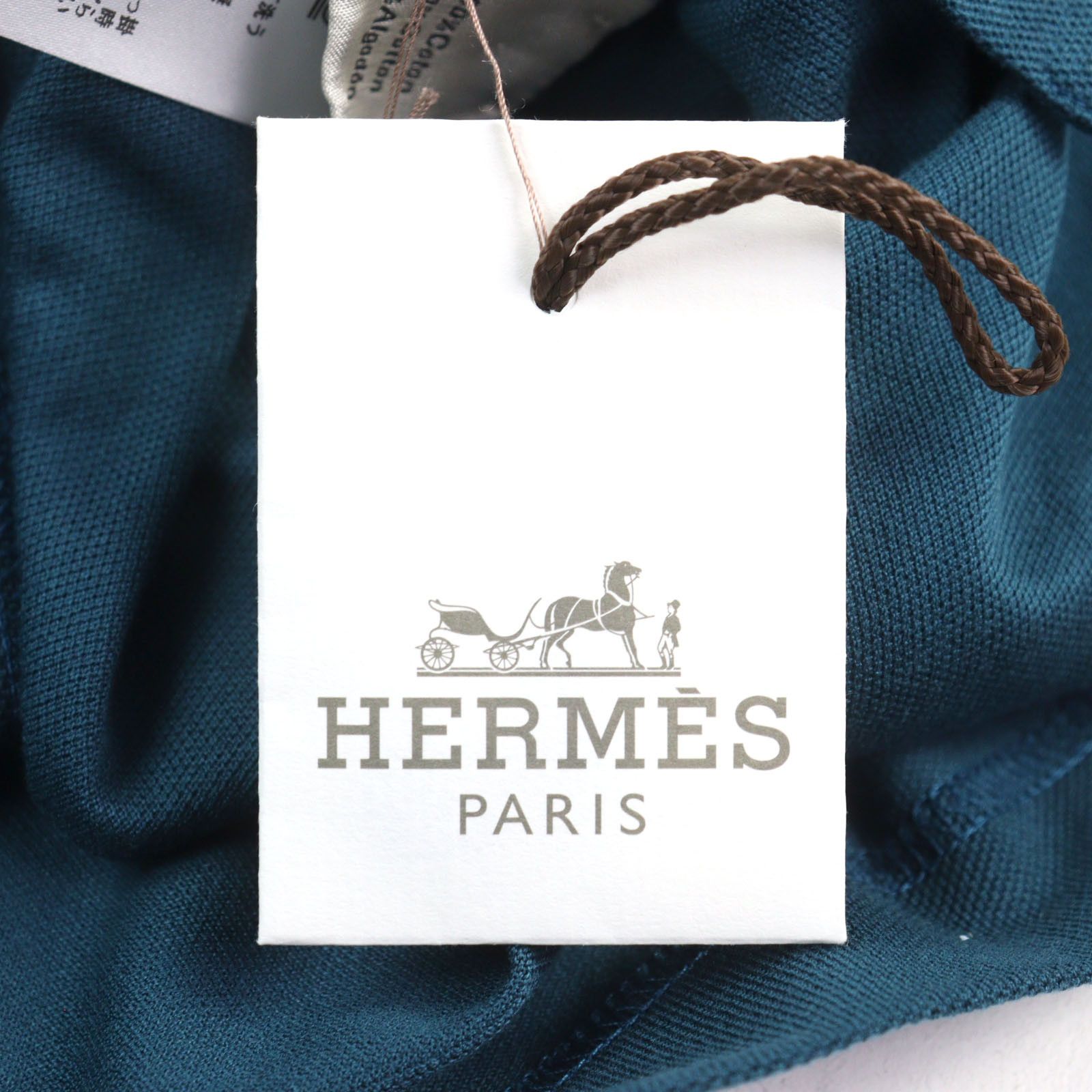 Hermes Hermes Hermes Polo Shirt Cotton Polo Shirt Cotton Tops Size ONE SIZE - 13 Thumbnail