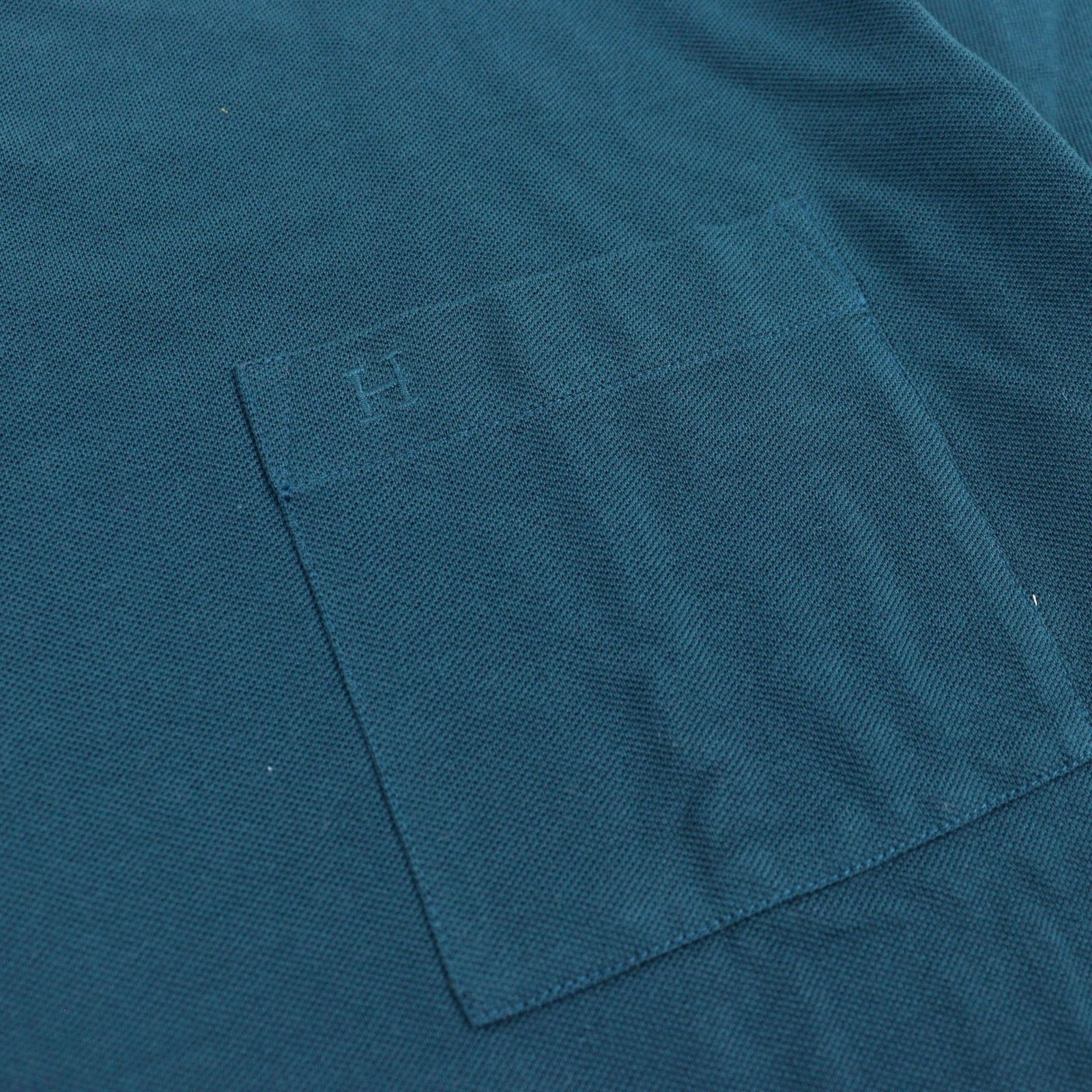 Hermes Hermes Hermes Polo Shirt Cotton Polo Shirt Cotton Tops Size ONE SIZE - 7 Thumbnail