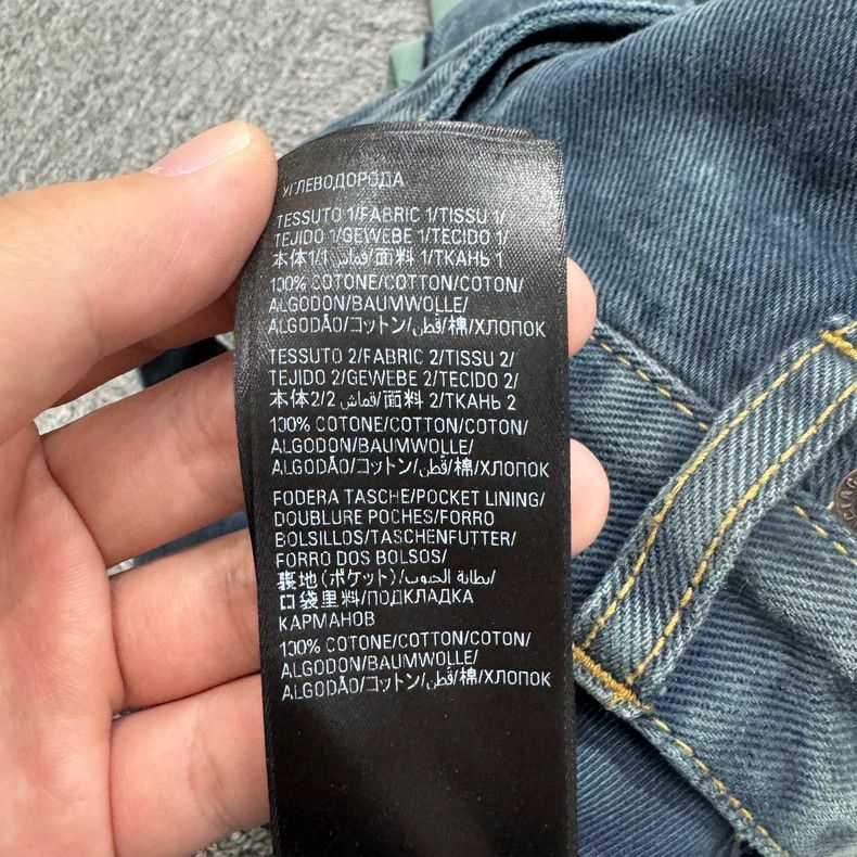 Balenciaga Balenciaga spliced denim casual pants Size US 26 / EU 42 - 7 Thumbnail