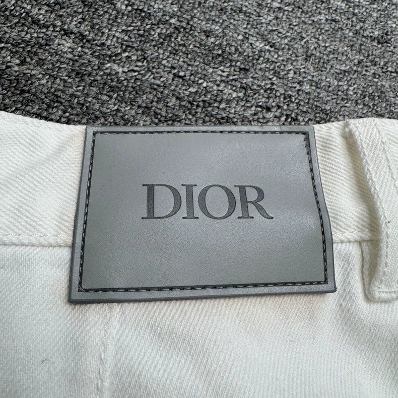 Dior dior white denim jeans 48 Size US 44 / EU 60 - 3 Thumbnail