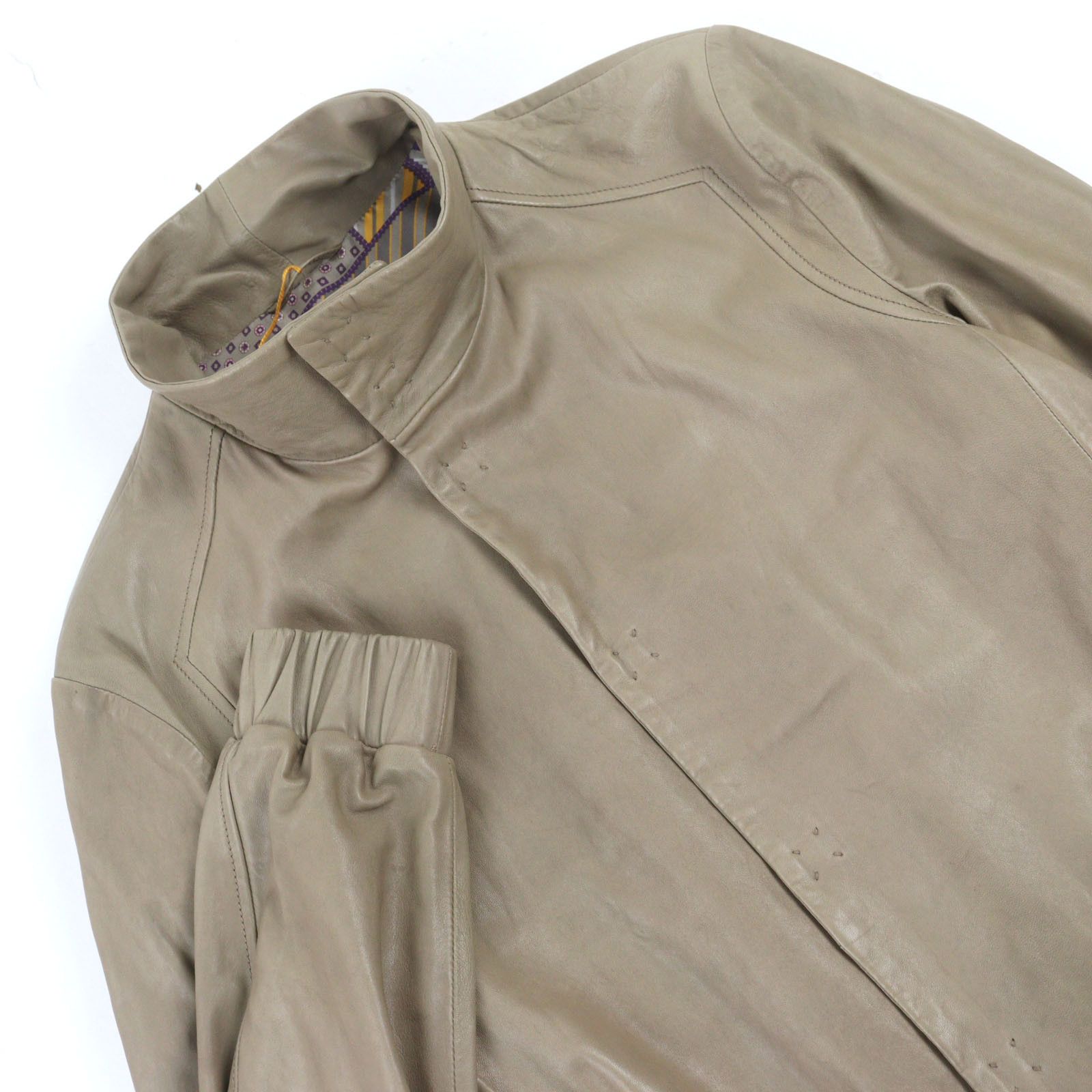 Other Other ETRO Leather Lambskin Jacket Leather Outerwear Size ONE SIZE - 2 Thumbnail