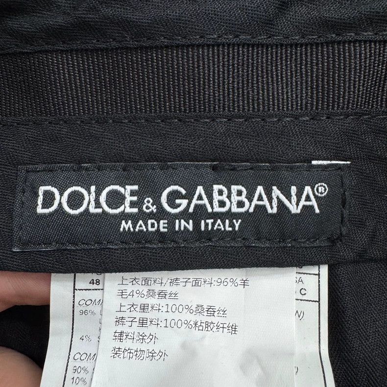 Dolce & Gabbana DG show style sequin wool casual pants Size US 44 / EU 60 - 4 Thumbnail