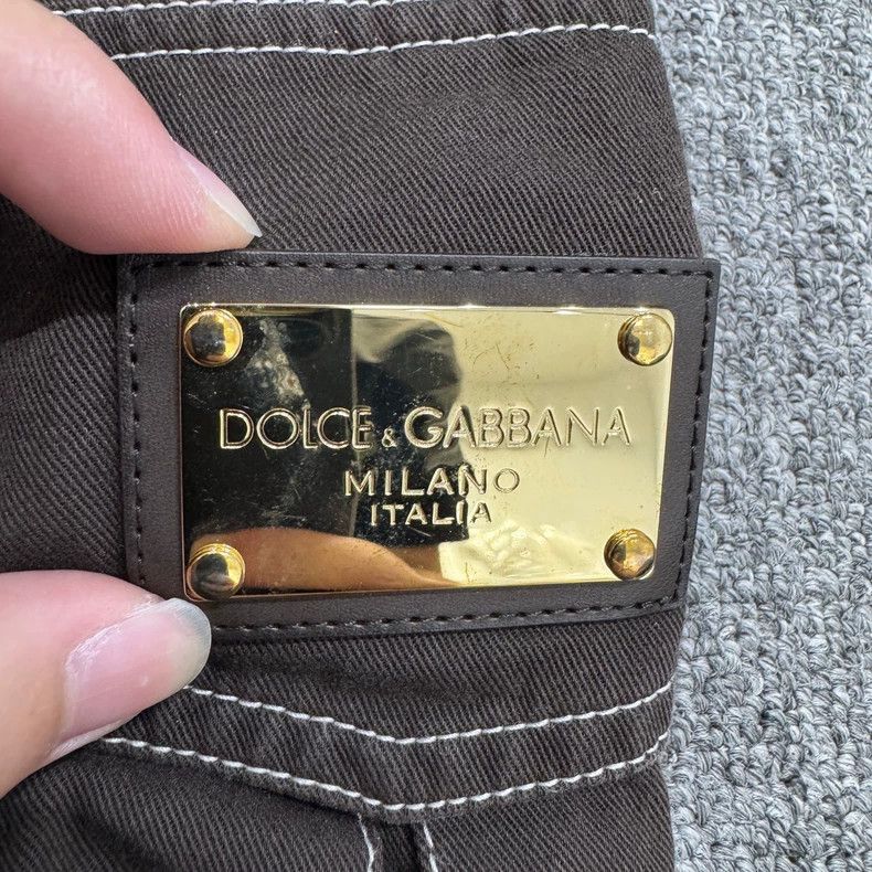 Dolce & Gabbana DG logo multi-pocket cargo pants Size US 44 / EU 60 - 4 Thumbnail