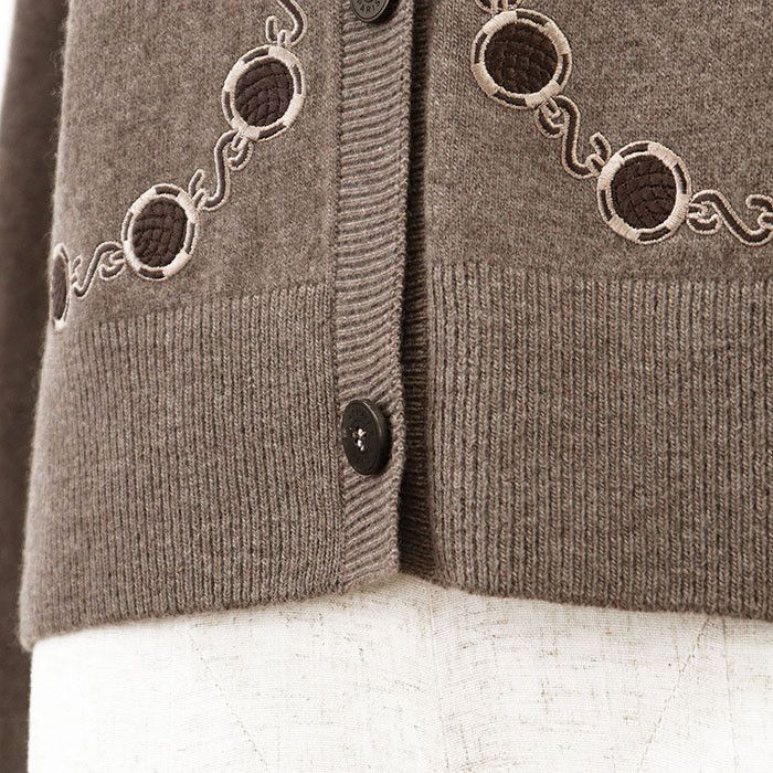 Hermes Hermes Hermes Les Tambours Wool Cardigan Others Tops Size ONE SIZE - 12 Thumbnail