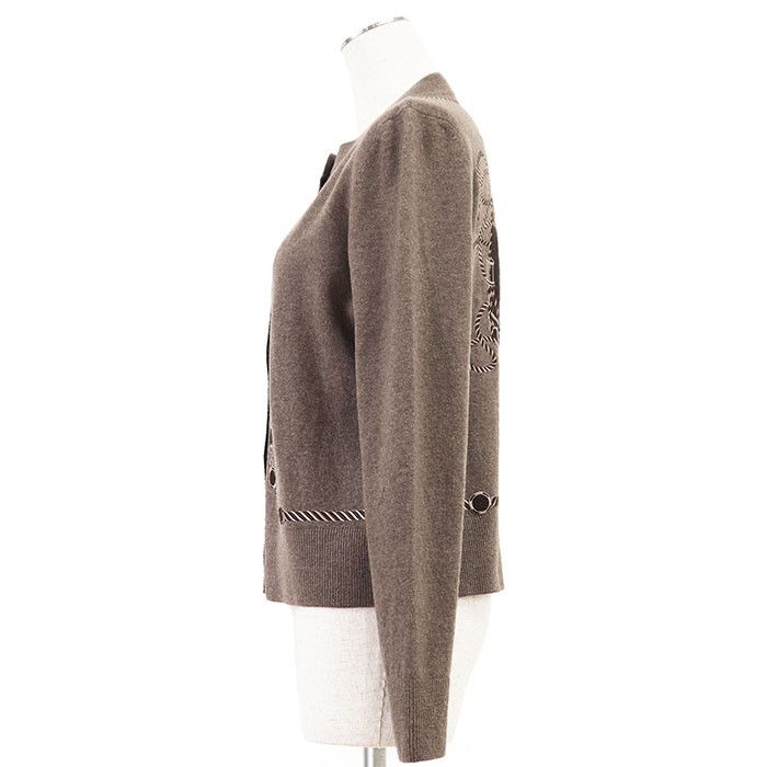 Hermes Hermes Hermes Les Tambours Wool Cardigan Others Tops Size ONE SIZE - 14 Thumbnail