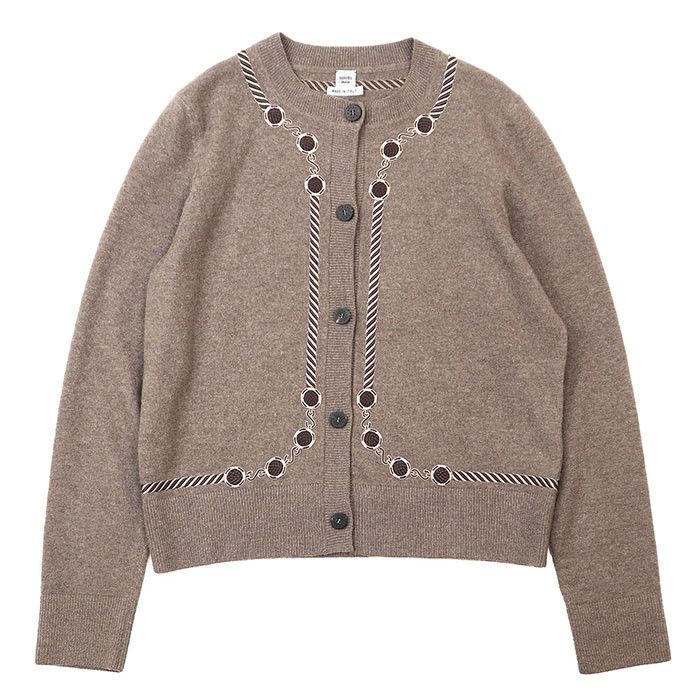 Hermes Hermes Hermes Les Tambours Wool Cardigan Others Tops Size ONE SIZE - 11 Thumbnail