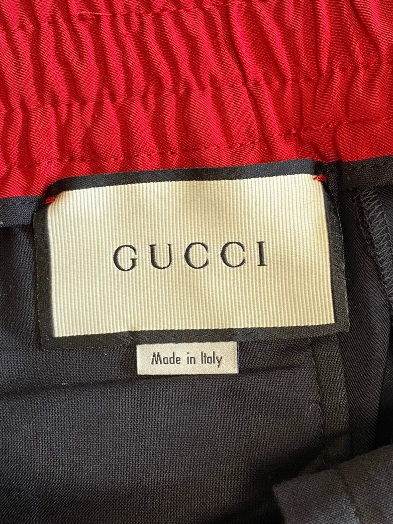Gucci GUCCI men's acetate jogger pants Size US 44 / EU 60 - 8 Thumbnail