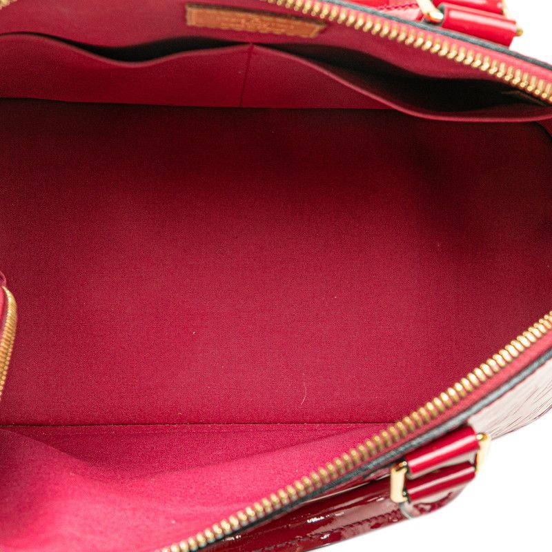 Louis Vuitton Louis Vuitton Louis Vuitton Alma PM Monogram Vernis Handbag Enamel Handbag M91693 Size ONE SIZE - 7 Thumbnail