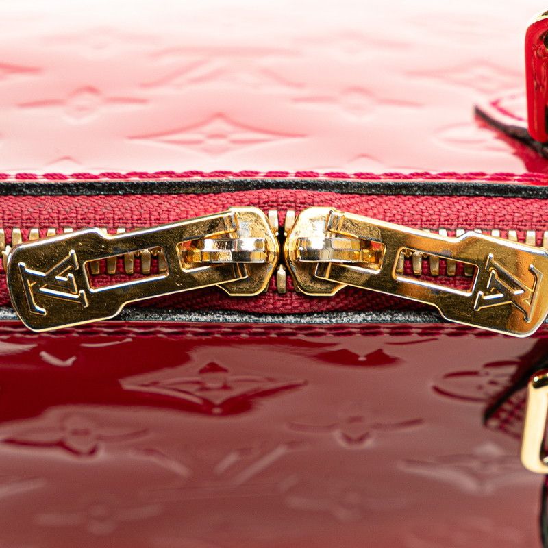 Louis Vuitton Louis Vuitton Louis Vuitton Alma PM Monogram Vernis Handbag Enamel Handbag M91693 Size ONE SIZE - 6 Thumbnail