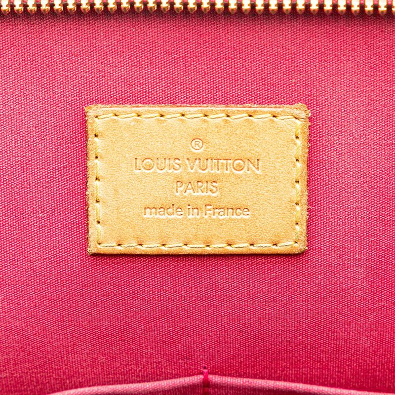 Louis Vuitton Louis Vuitton Louis Vuitton Alma PM Monogram Vernis Handbag Enamel Handbag M91693 Size ONE SIZE - 8 Thumbnail
