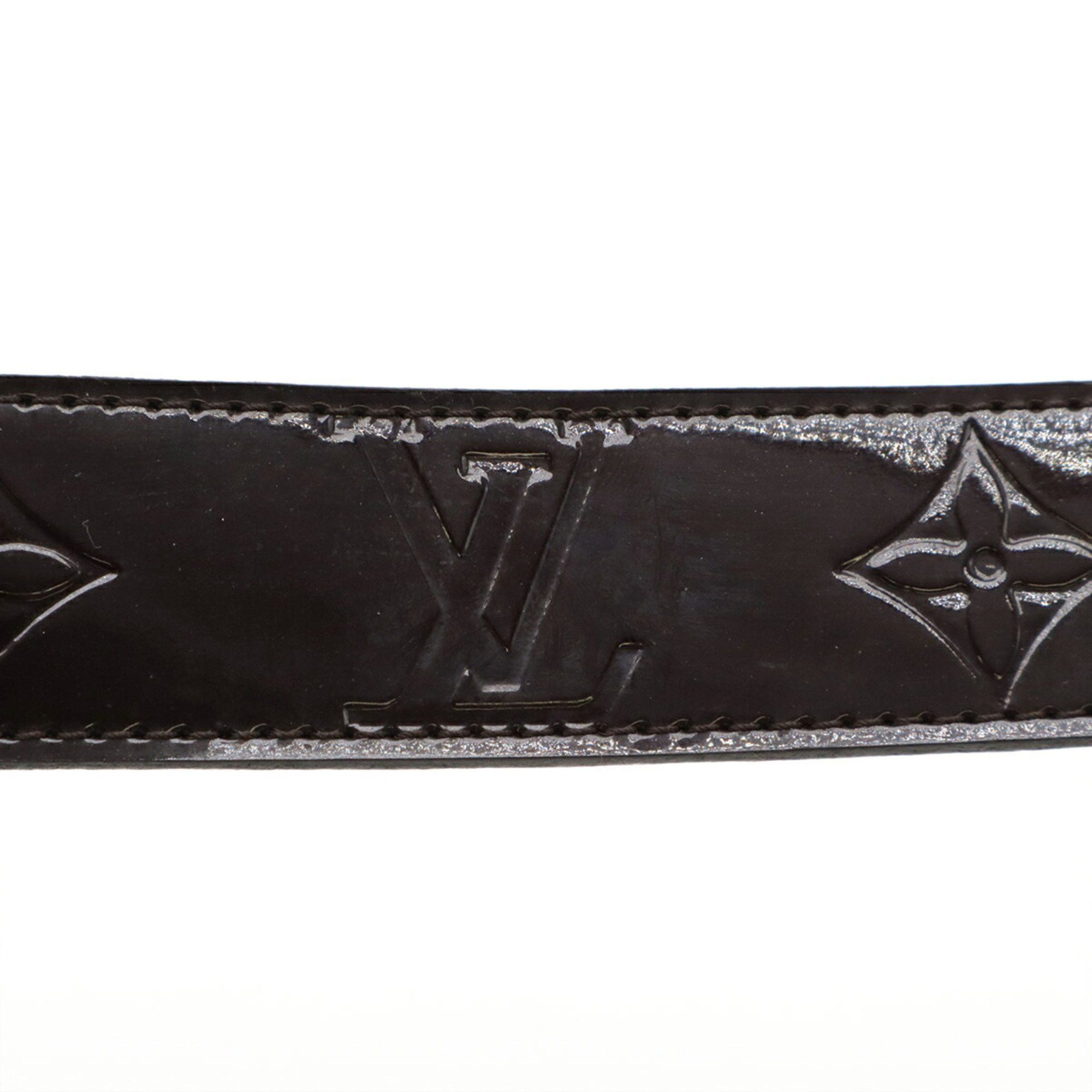Louis Vuitton LOUIS VUITTON Monogram Vernis Santur Belt in Enamel Amaranth #80 M6979W Size ONE SIZE - 7 Thumbnail