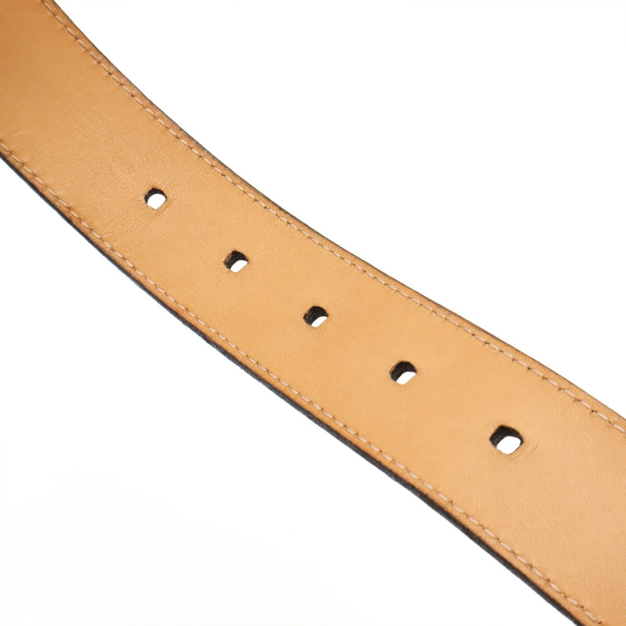 Louis Vuitton LOUIS VUITTON Monogram Vernis Santur Belt in Enamel Amaranth #80 M6979W Size ONE SIZE - 8 Thumbnail