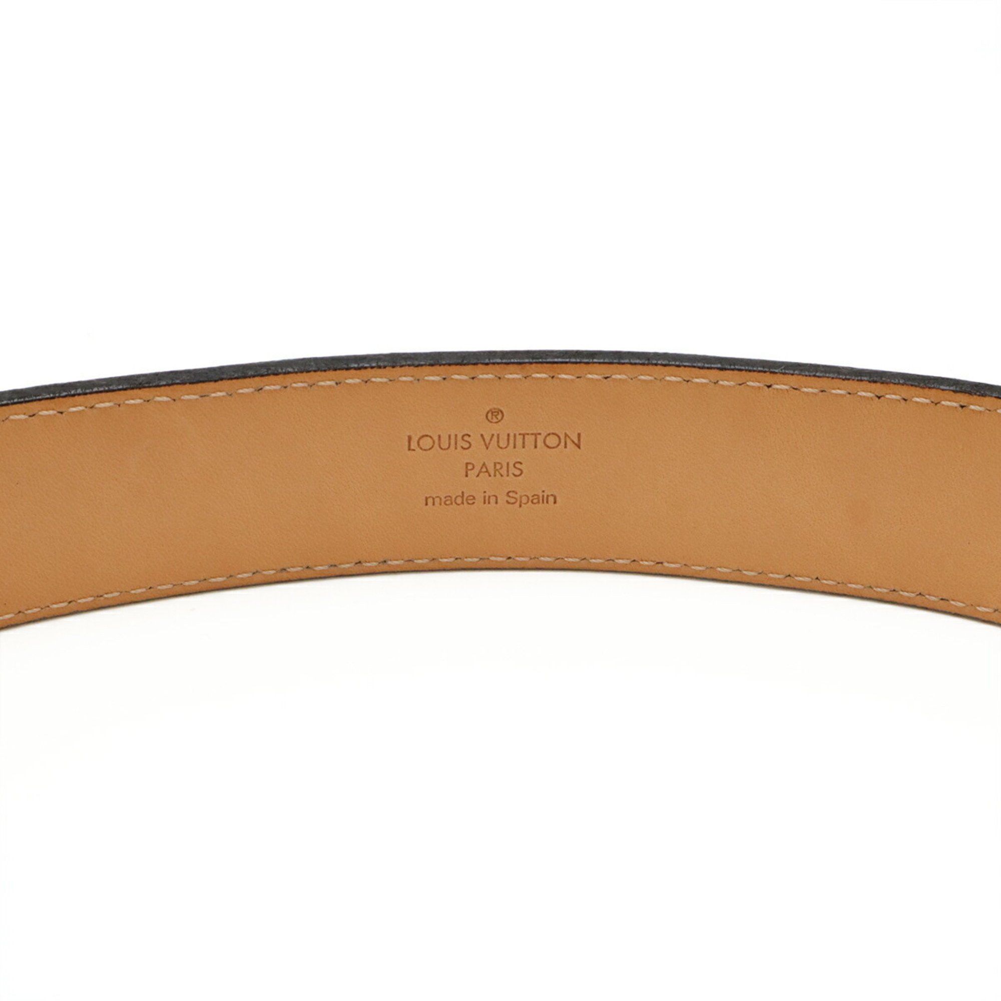 Louis Vuitton LOUIS VUITTON Monogram Vernis Santur Belt in Enamel Amaranth #80 M6979W Size ONE SIZE - 9 Thumbnail