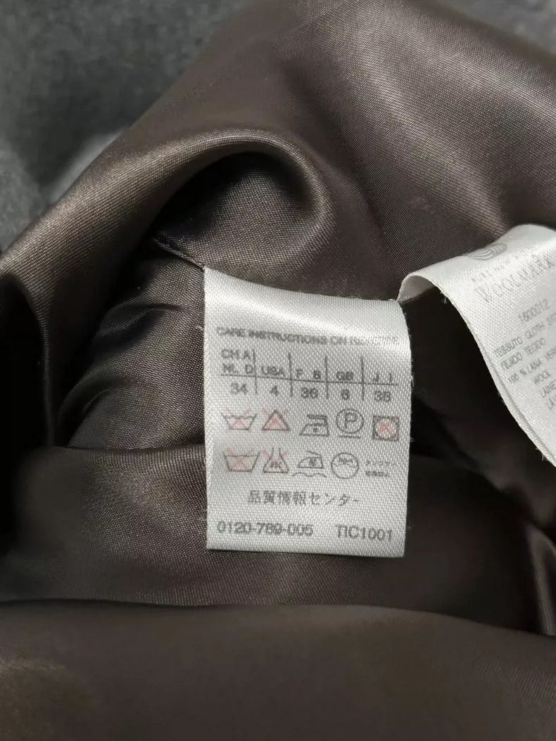 Max Mara MaxMara Gray Wool Cocoon Coat -dmc Size US M / EU 48-50 / 2 - 7 Thumbnail