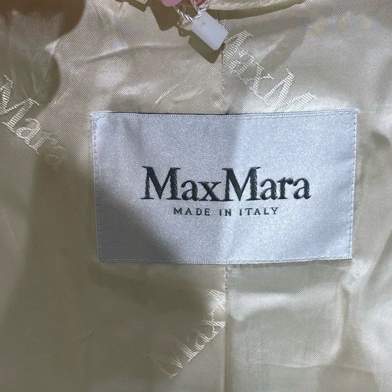 Max Mara MaxMara Cream Long Teddy Coat -dmc Size US S / EU 44-46 / 1 - 4 Thumbnail