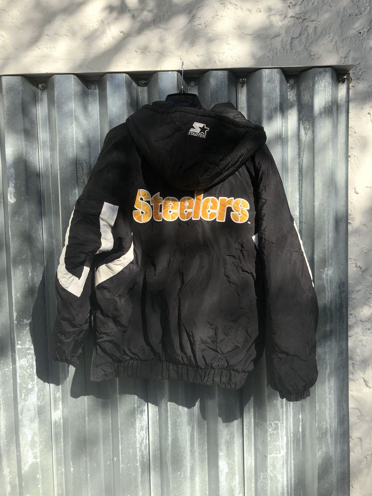 Starter Pittsburgh Steelers Puffy Windbreaker Size US L / EU 52-54 / 3 - 2 Thumbnail