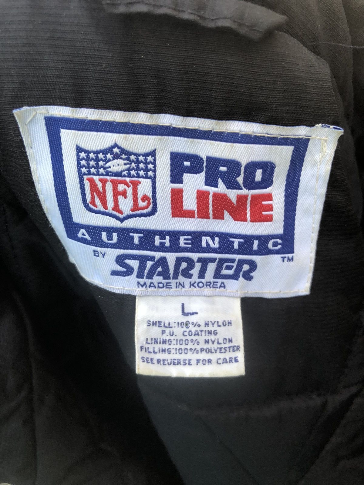 Starter Pittsburgh Steelers Puffy Windbreaker Size US L / EU 52-54 / 3 - 3 Thumbnail