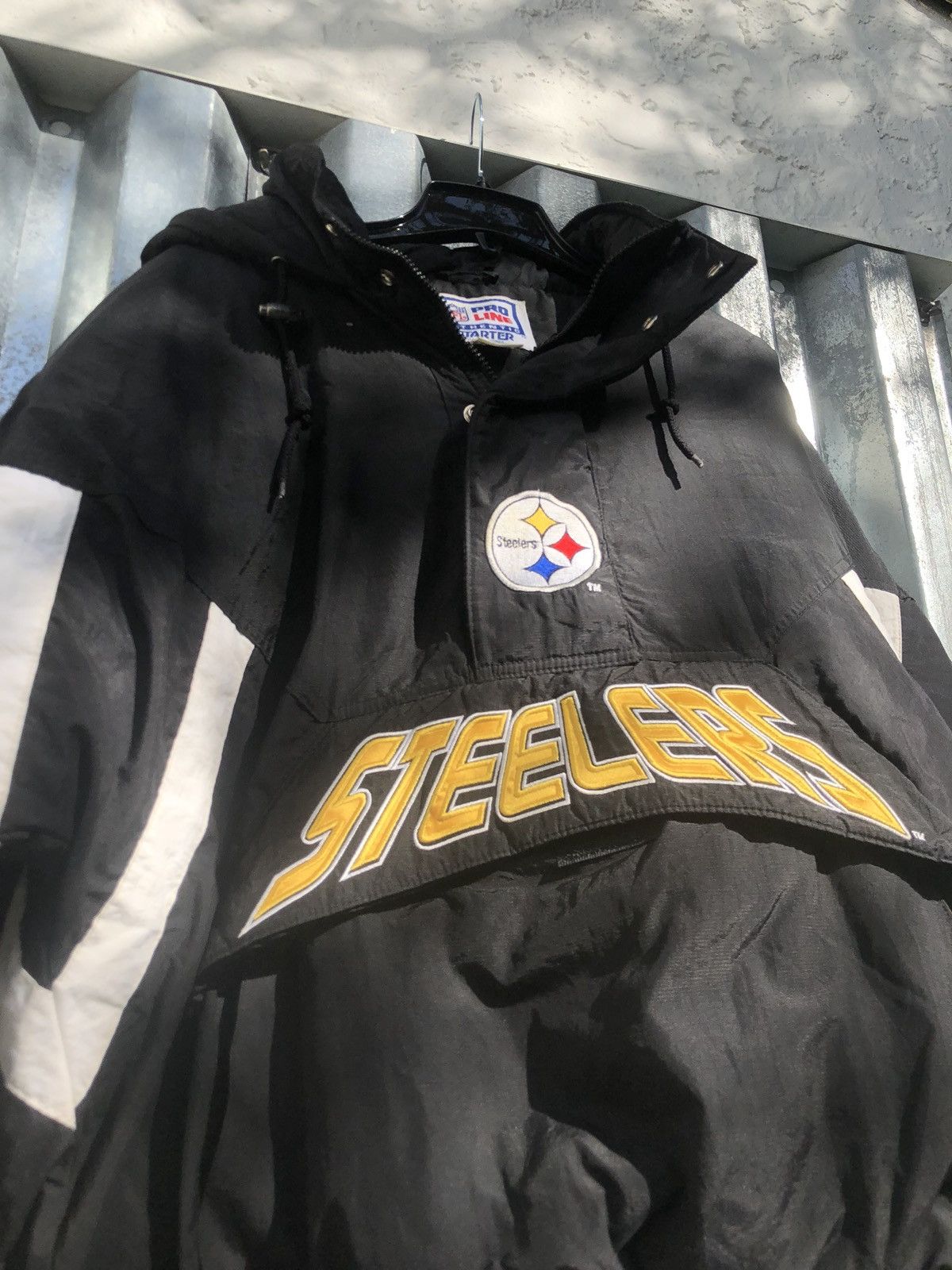 Starter Pittsburgh Steelers Puffy Windbreaker Size US L / EU 52-54 / 3 - 4 Thumbnail