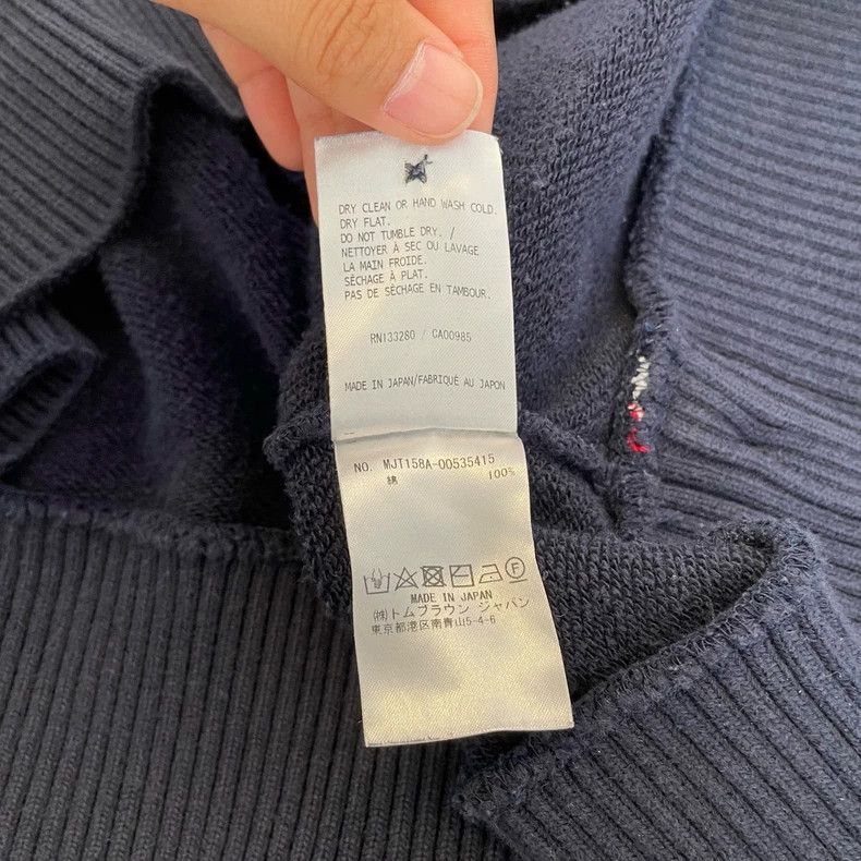 Thom Browne thom browne men's long sleeve t-shirt Size US M / EU 48-50 / 2 - 2 Thumbnail