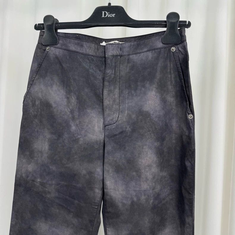 Yohji Yamamoto tie-dye casual leather pants Size US 26 / EU 42 - 3 Thumbnail