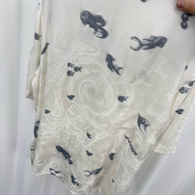 Dior Dior x Kenny silk ocean shirt Size US M / EU 48-50 / 2 - 5 Thumbnail