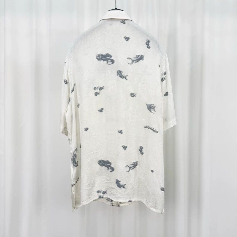 Dior Dior x Kenny silk ocean shirt Size US M / EU 48-50 / 2 - 2 Thumbnail