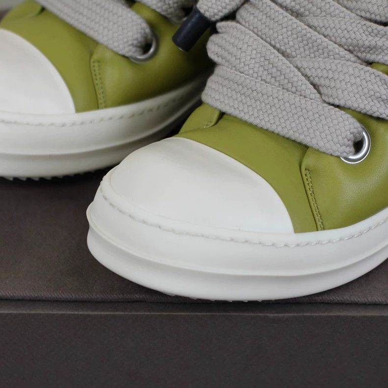 Rick Owens rickowens low top avocado green shoes Size US 10 / EU 43 - 2 Thumbnail
