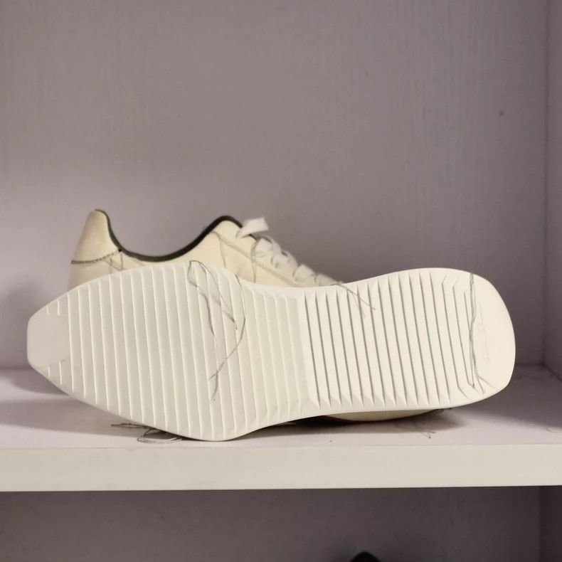 Rick Owens rickowens low top fringe sneakers Size US 15 / EU 48 - 6 Thumbnail