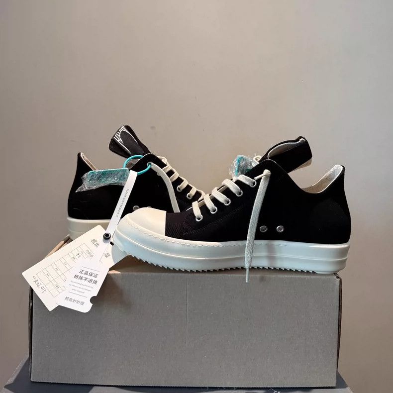 Rick Owens rickowens 25ss low top sneakers Size US 9 / EU 42 - 4 Thumbnail