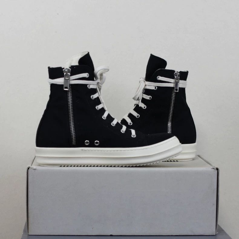 Rick Owens rickowens drkshdw high top sneakers Size US 10 / EU 43 - 5 Thumbnail