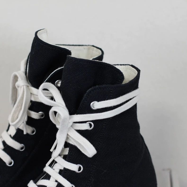 Rick Owens rickowens drkshdw high top sneakers Size US 10 / EU 43 - 3 Thumbnail