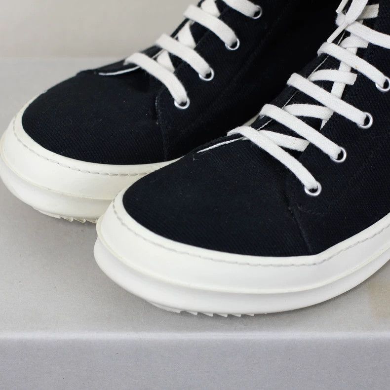 Rick Owens rickowens drkshdw high top sneakers Size US 10 / EU 43 - 4 Thumbnail