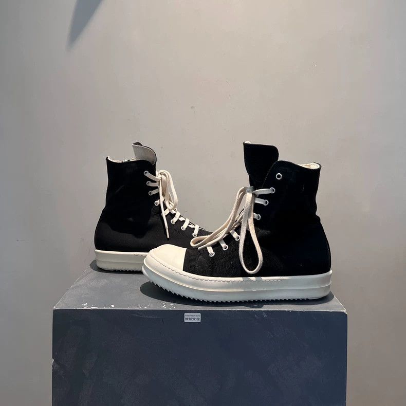 Rick Owens rickowens drkshdw high-top sneakers Size US 8 / EU 41 - 3 Thumbnail