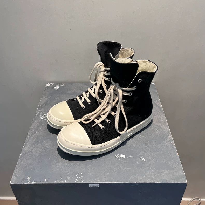 Rick Owens rickowens drkshdw high-top sneakers Size US 8 / EU 41 - 2 Thumbnail