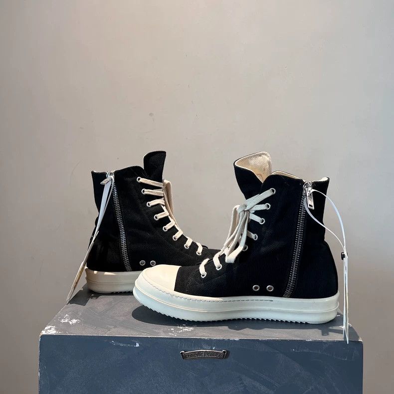 Rick Owens rickowens drkshdw high top sneakers Size US 15 / EU 48 - 5 Thumbnail