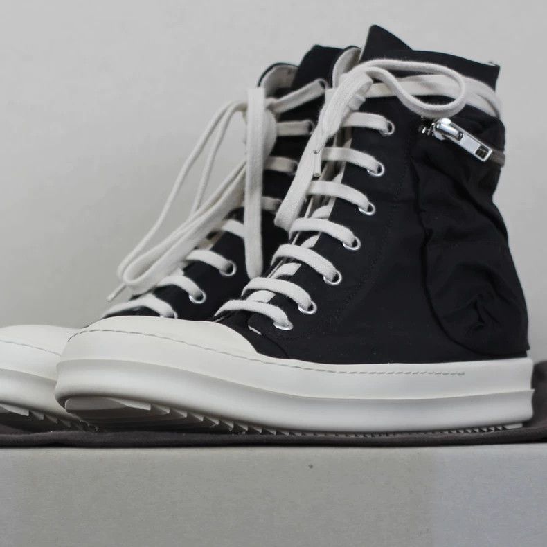 Rick Owens rickowens drkshdw high top sneakers Size US 9 / EU 42 - 2 Thumbnail