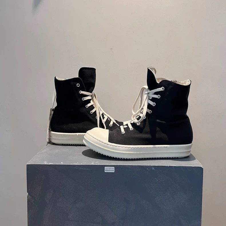 Rick Owens rickowens drkshdw high-top sneakers Size US 10 / EU 43 - 2 Thumbnail