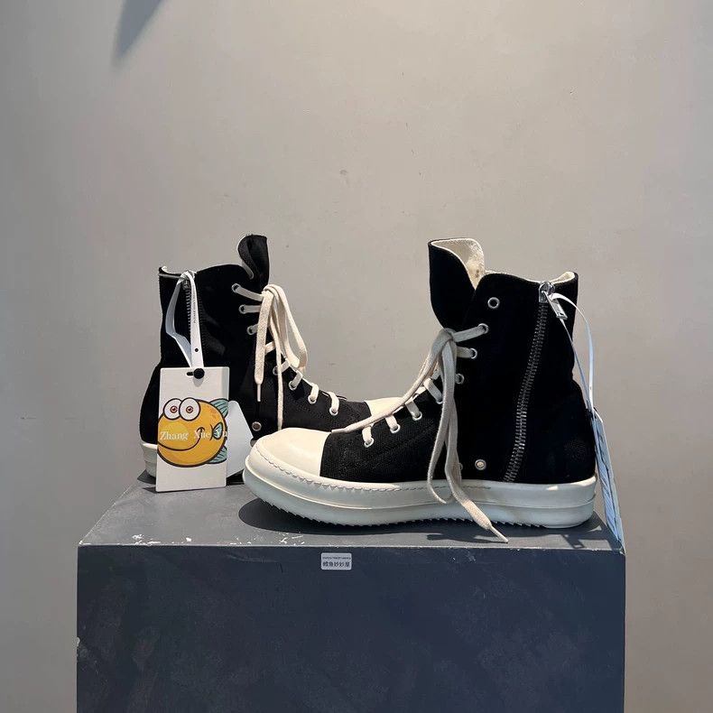Rick Owens rickowens drkshdw high-top sneakers Size US 10 / EU 43 - 4 Thumbnail