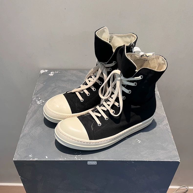 Rick Owens rickowens drkshdw high-top sneakers Size US 10 / EU 43 - 3 Thumbnail