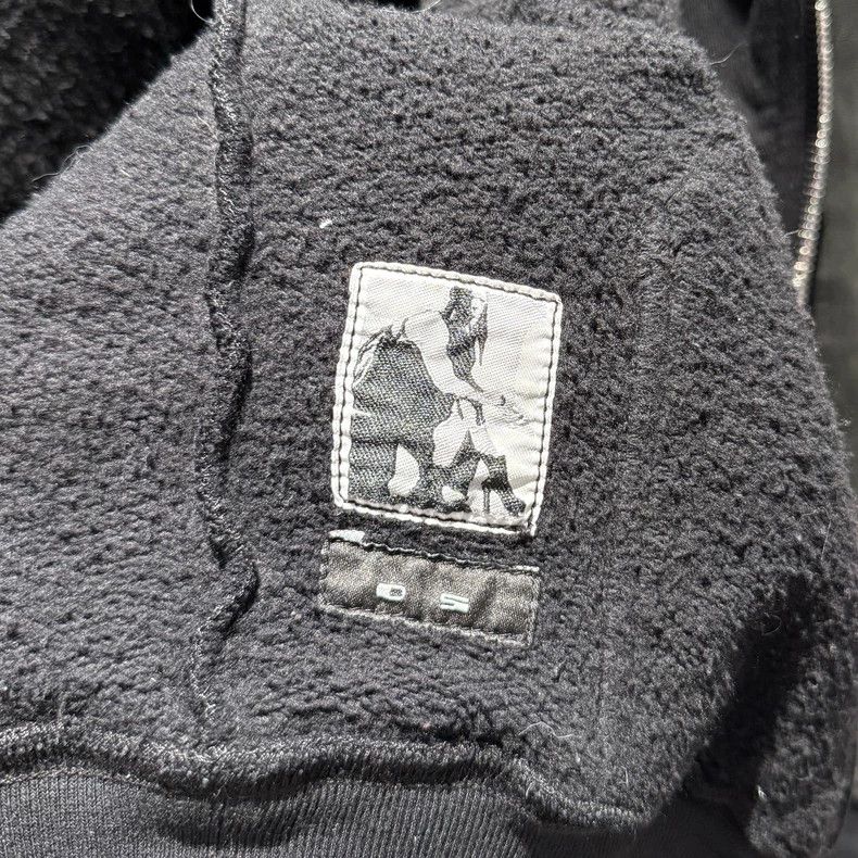 Rick Owens rickowens black hooded zip-up Size US M / EU 48-50 / 2 - 4 Thumbnail