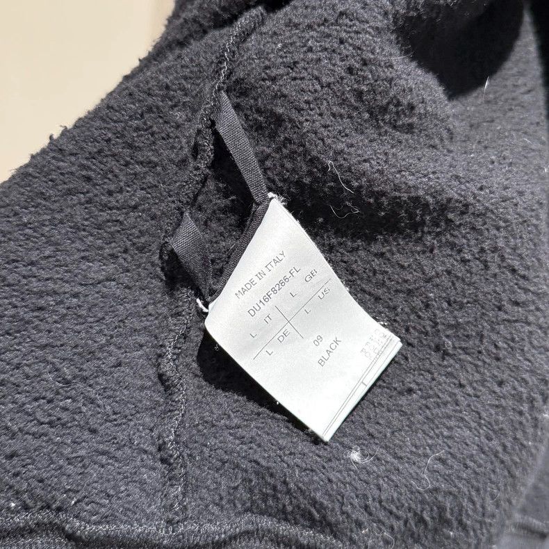 Rick Owens rickowens black hooded zip-up Size US M / EU 48-50 / 2 - 5 Thumbnail