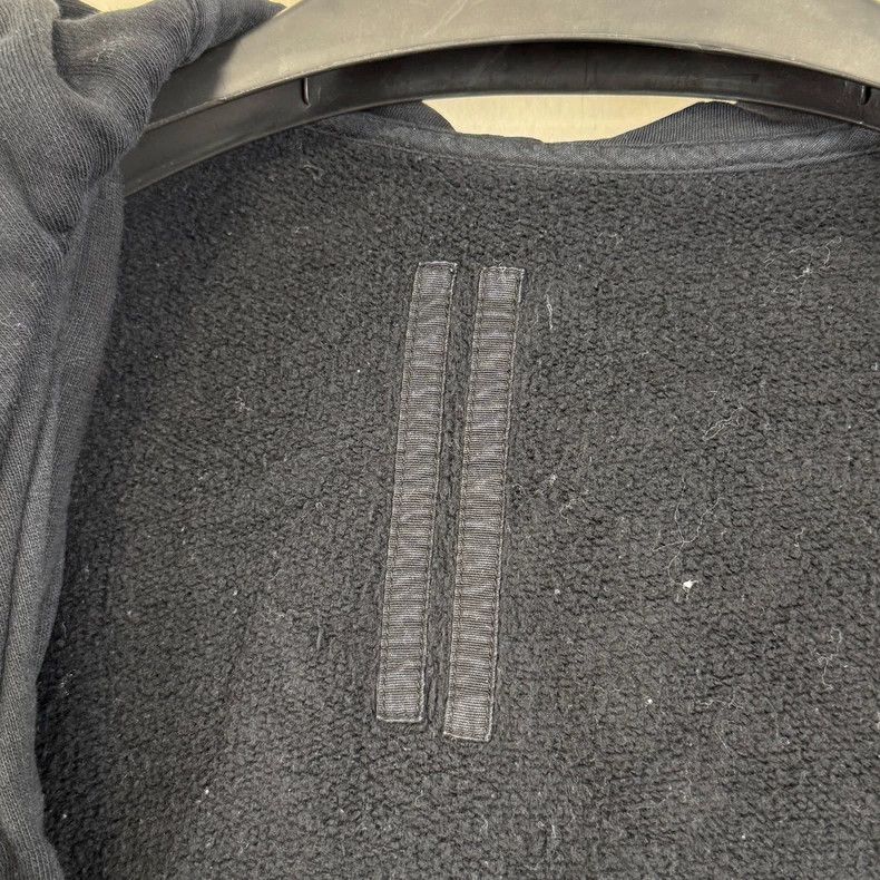 Rick Owens rickowens black hooded zip-up Size US M / EU 48-50 / 2 - 3 Thumbnail