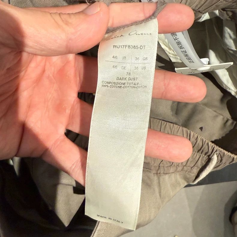 Rick Owens Rick Owens size 46 classic cargo pants Size US 44 / EU 60 - 6 Thumbnail