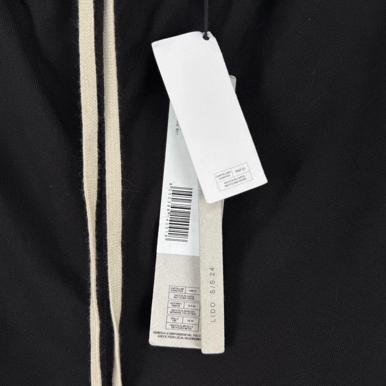 Rick Owens rickowens black classic shorts Size US 44 / EU 60 - 2 Thumbnail