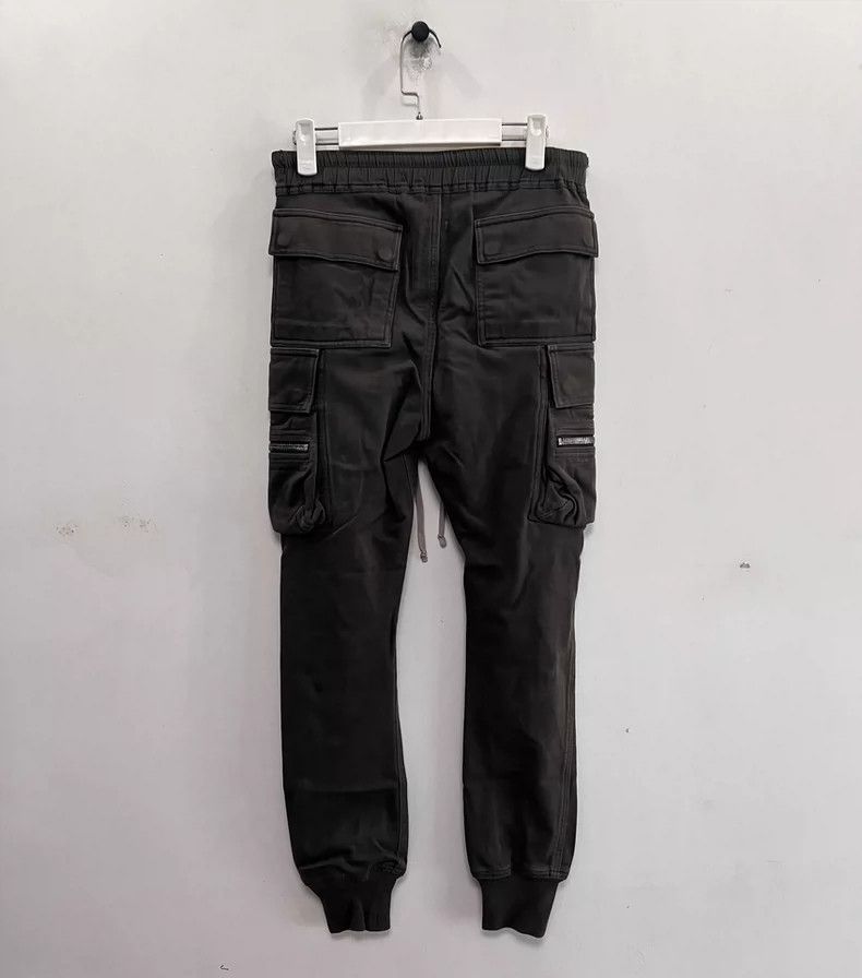 Rick Owens rickowens cotton cargo joggers Size US 44 / EU 60 - 2 Thumbnail