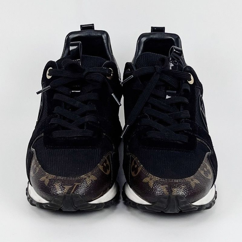 Louis Vuitton Louis Vuitton Run Away Black Sneakers for Women 0079 Size US 7 / IT 37 - 2 Thumbnail