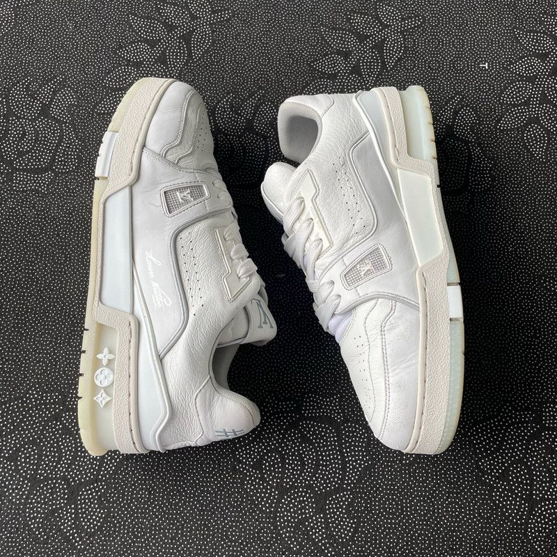 Louis Vuitton Louis Vuitton Trainer Low Top Sneakers for Women 0079 Size US 8 / IT 38 - 6 Thumbnail